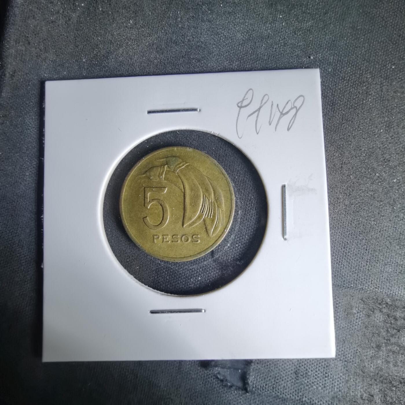 沼泽如烟--第999场 乌拉圭1969年5比索