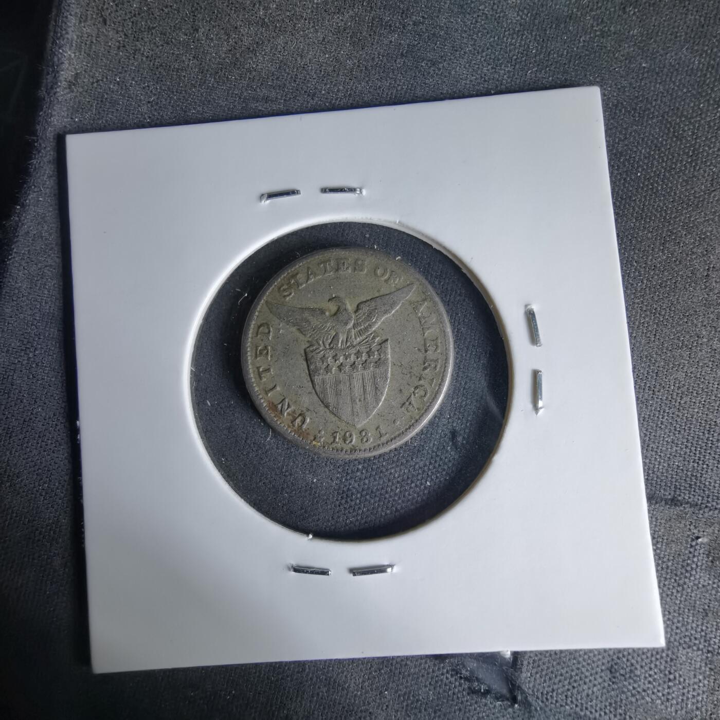 沼泽如烟--第999场 菲律宾1931年五分