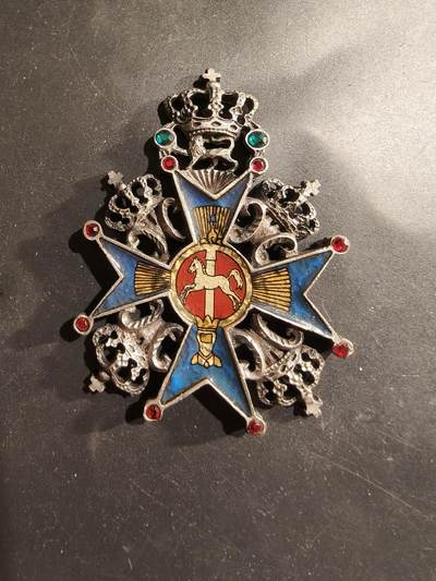 老王徽章第183期 - 德国布伦瑞克公国狮子亨利勋章   拷贝