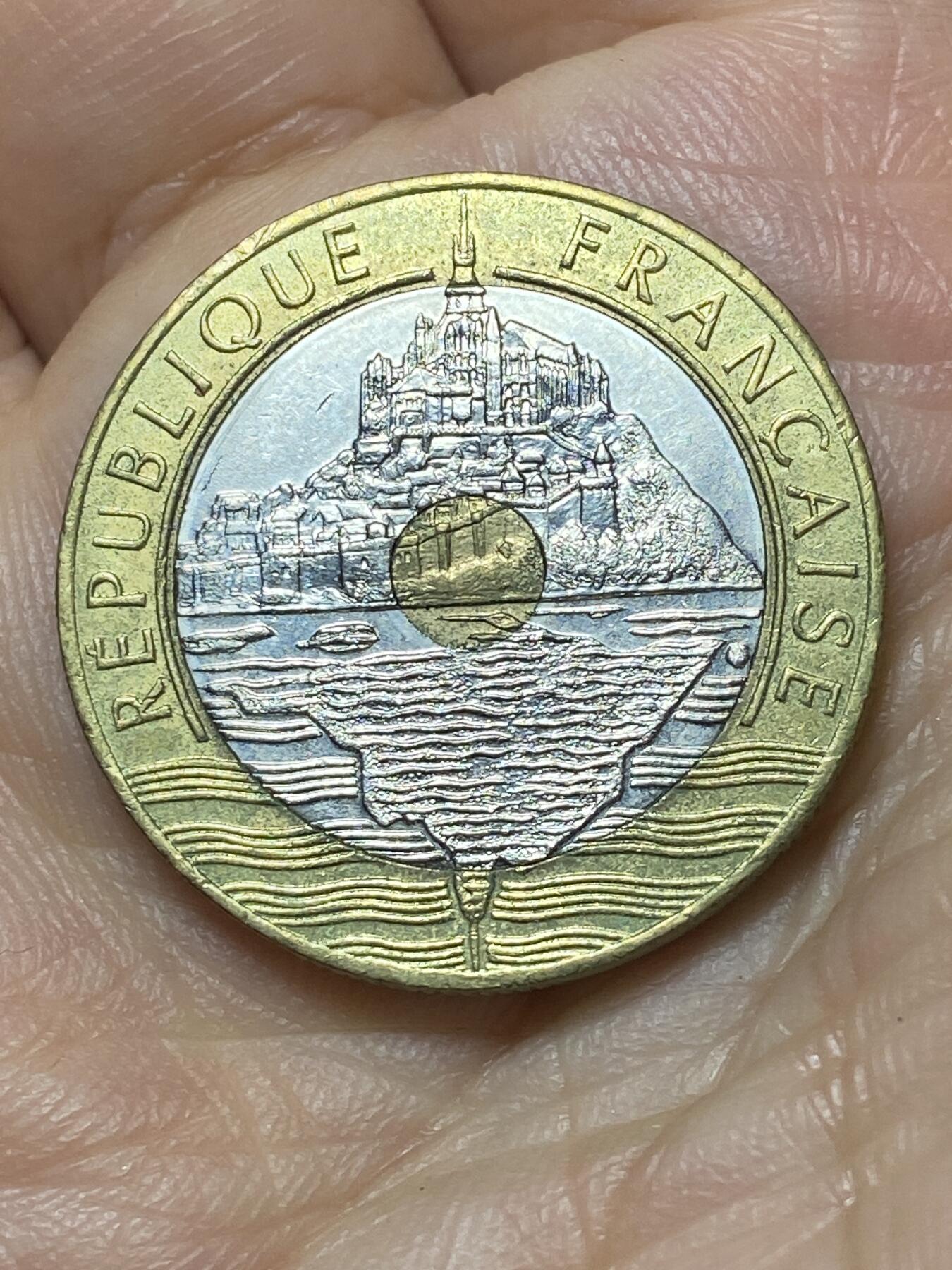 2026年第二十九场(总第一百九十八场）英国一线回流散币新年初九特拍场第一场(免佣金) 法国🇫🇷1993年20法郎