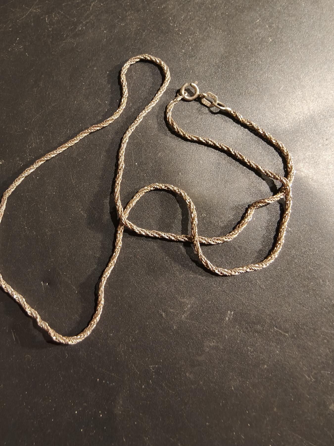 老王徽章第183期 欧洲银链子    925银    4.1g