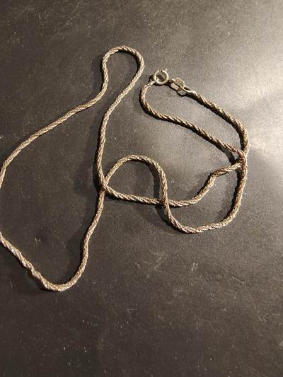 老王徽章第183期 - 欧洲银链子    925银    4.1g