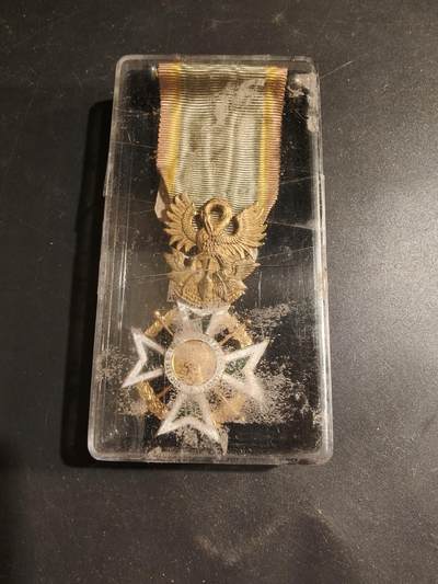 老王徽章第183期 - 法国骑士级奉献鼓励协会勋章    原盒