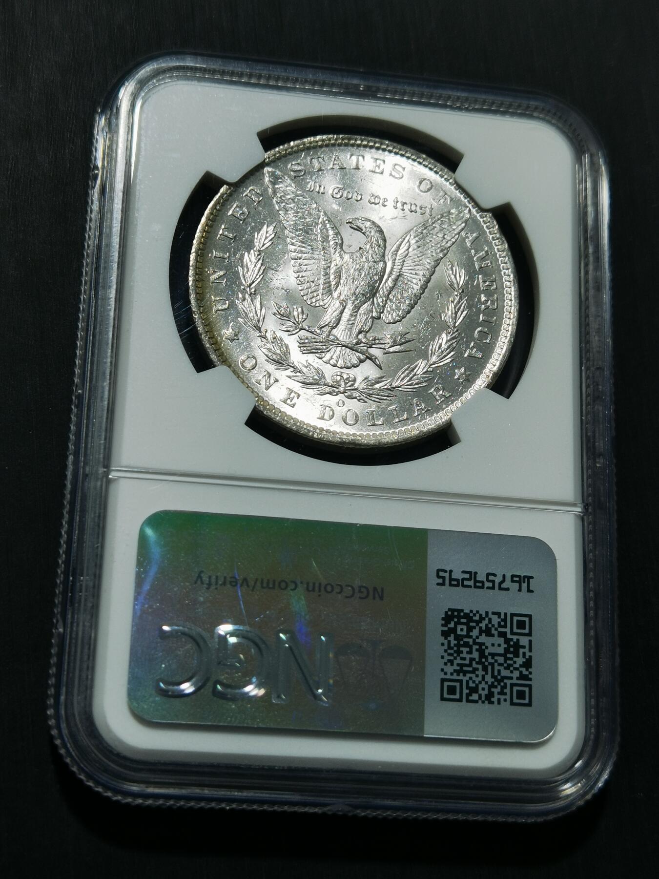 天下钱庄专场欢迎参拍 NGC MS62 1885美国摩根一美元银币