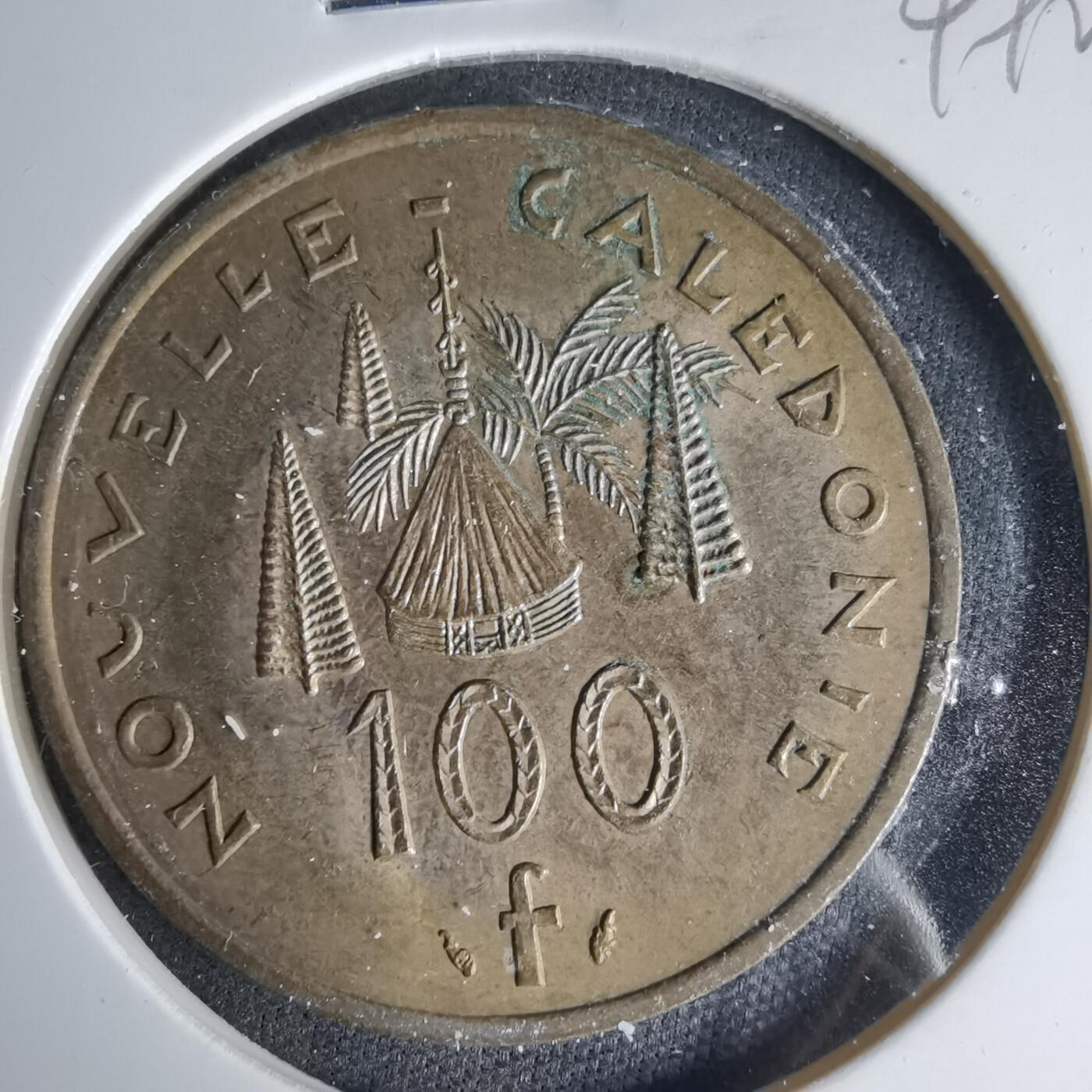 沼泽如烟--第999场 法属新喀里多尼亚1976年100法郎