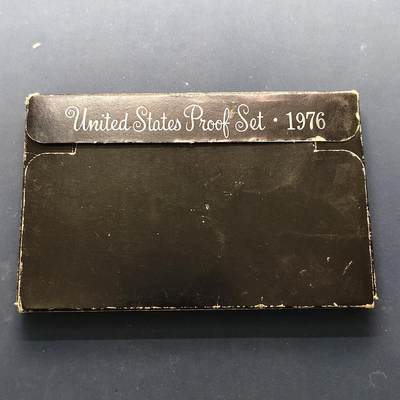 【全场包邮】纯粹捡漏拍504场 - 美国1976年官方封装精制套币-含独立200周年精制套币