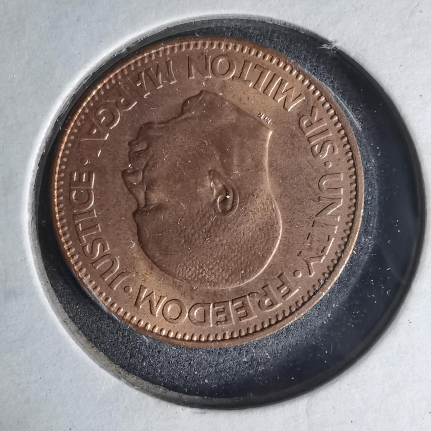 沼泽如烟--第999场 塞拉利昂1964年半分