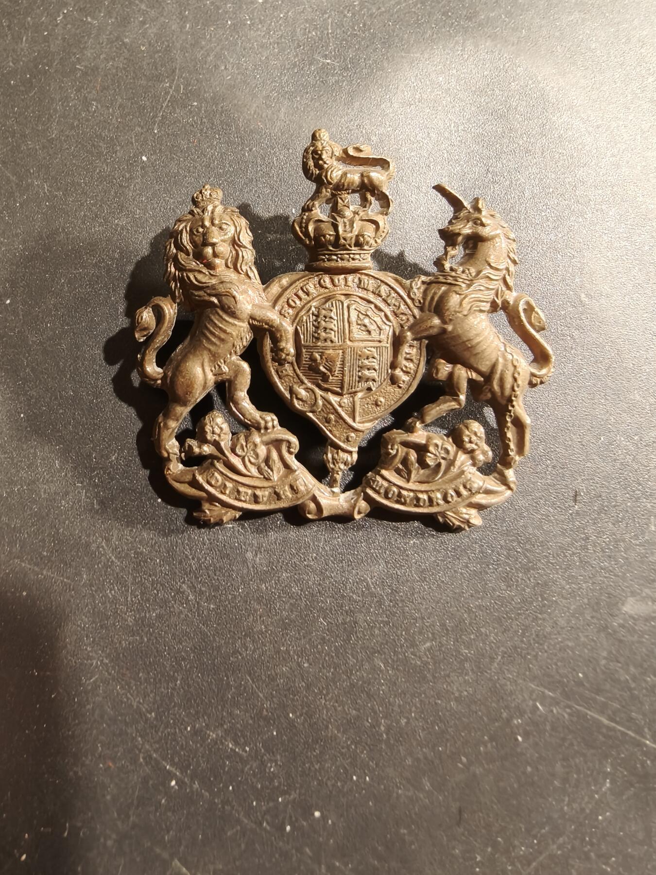 老王徽章第183期 英国总务团帽徽     一战时期