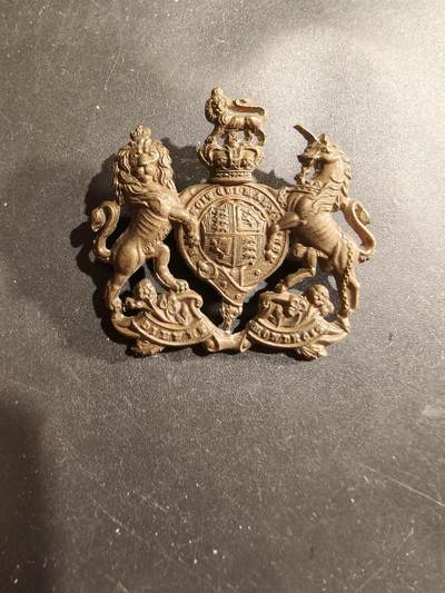 老王徽章第183期 - 英国总务团帽徽     一战时期