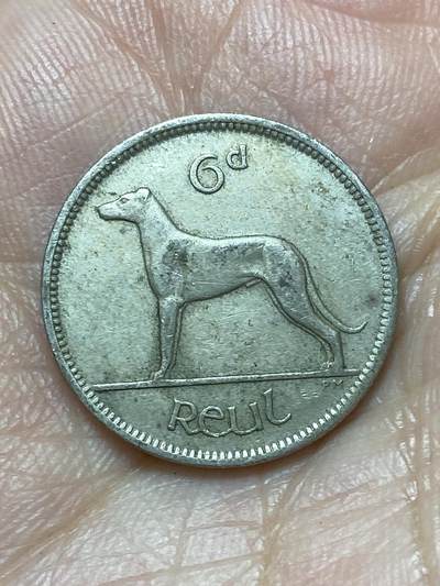 2026年第二十九场(总第一百九十八场）英国一线回流散币新年初九特拍场第一场(免佣金) - 爱尔兰🇮🇪1942年6便士(共和国时期第一套第二版)