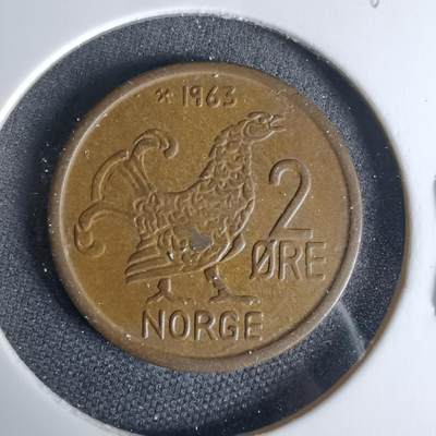 沼泽如烟--第999场 - 挪威1963年2欧尔