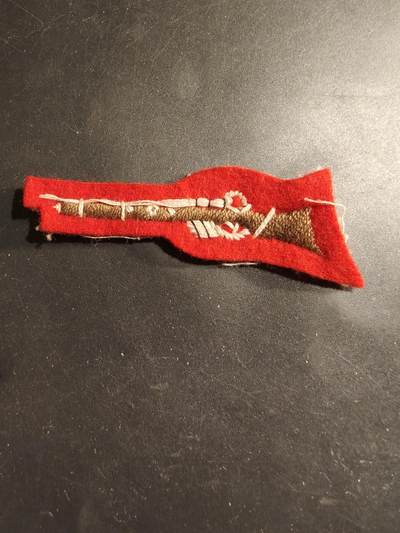 老王徽章第183期 - 英国陆军步枪专家技能章   礼服版
