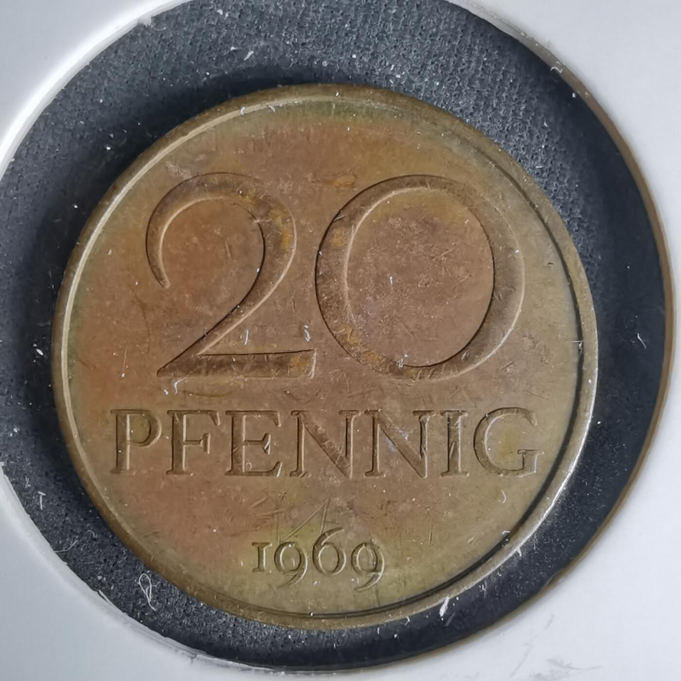 沼泽如烟--第999场 东德1969年20菲勒