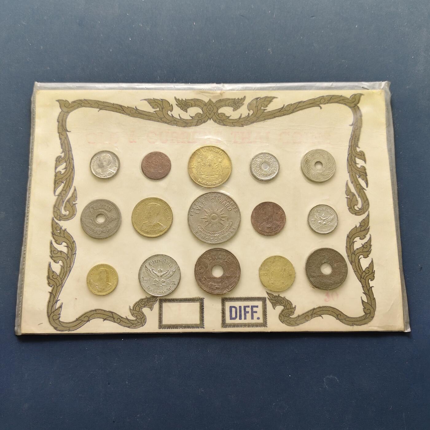 【全场包邮】纯粹捡漏拍504场-更新中 泰国各年份散币15枚一组旅游纪念品