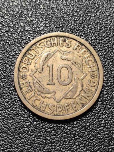 靖甫拍卖第五场 - 德国10芬尼1924