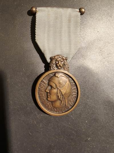 老王徽章第183期 - 法国铜级体育奖章