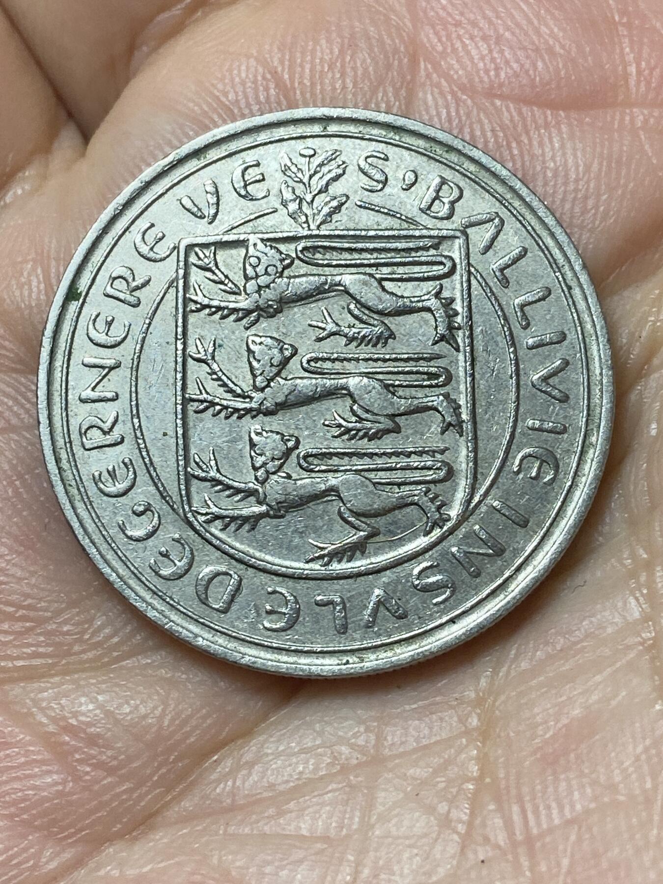 2026年第二十九场(总第一百九十八场）英国一线回流散币新年初九特拍场第一场(免佣金) 英属根西岛🇬🇬1968年10新便士(伊丽莎白二世时期，十进制第一套首发年)