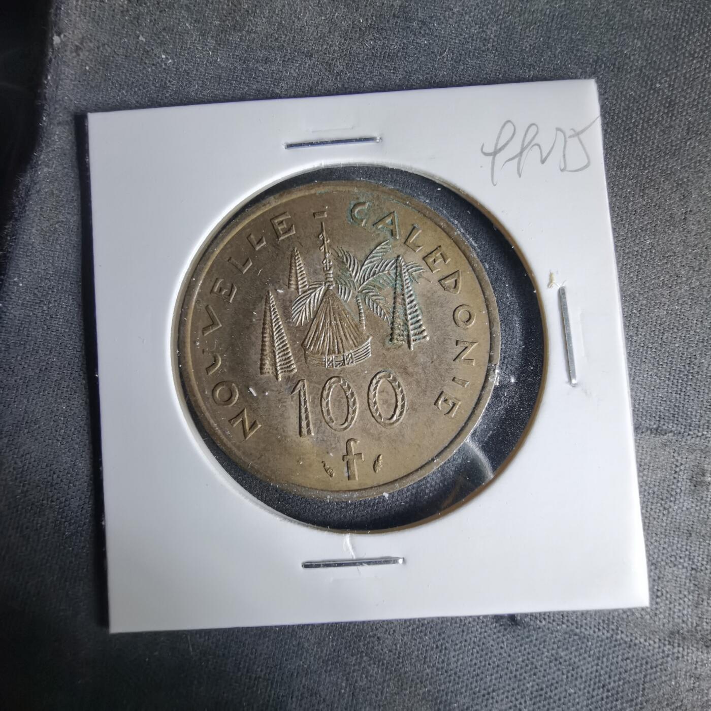 沼泽如烟--第999场 法属新喀里多尼亚1976年100法郎