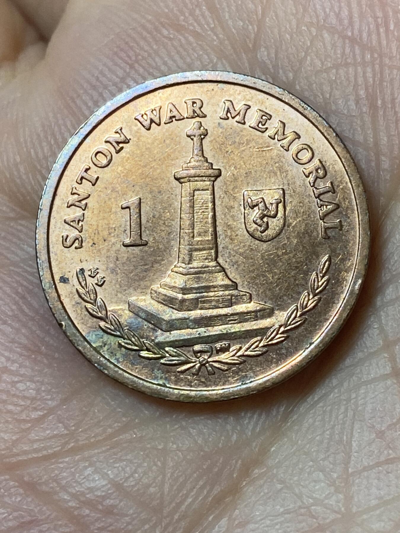 2026年第三十场(总第一百九十九场）英国一线回流散币特拍第二场(免佣金) 英属马恩岛🇮🇲2014年1便士(伊丽莎白二世老年第三套)