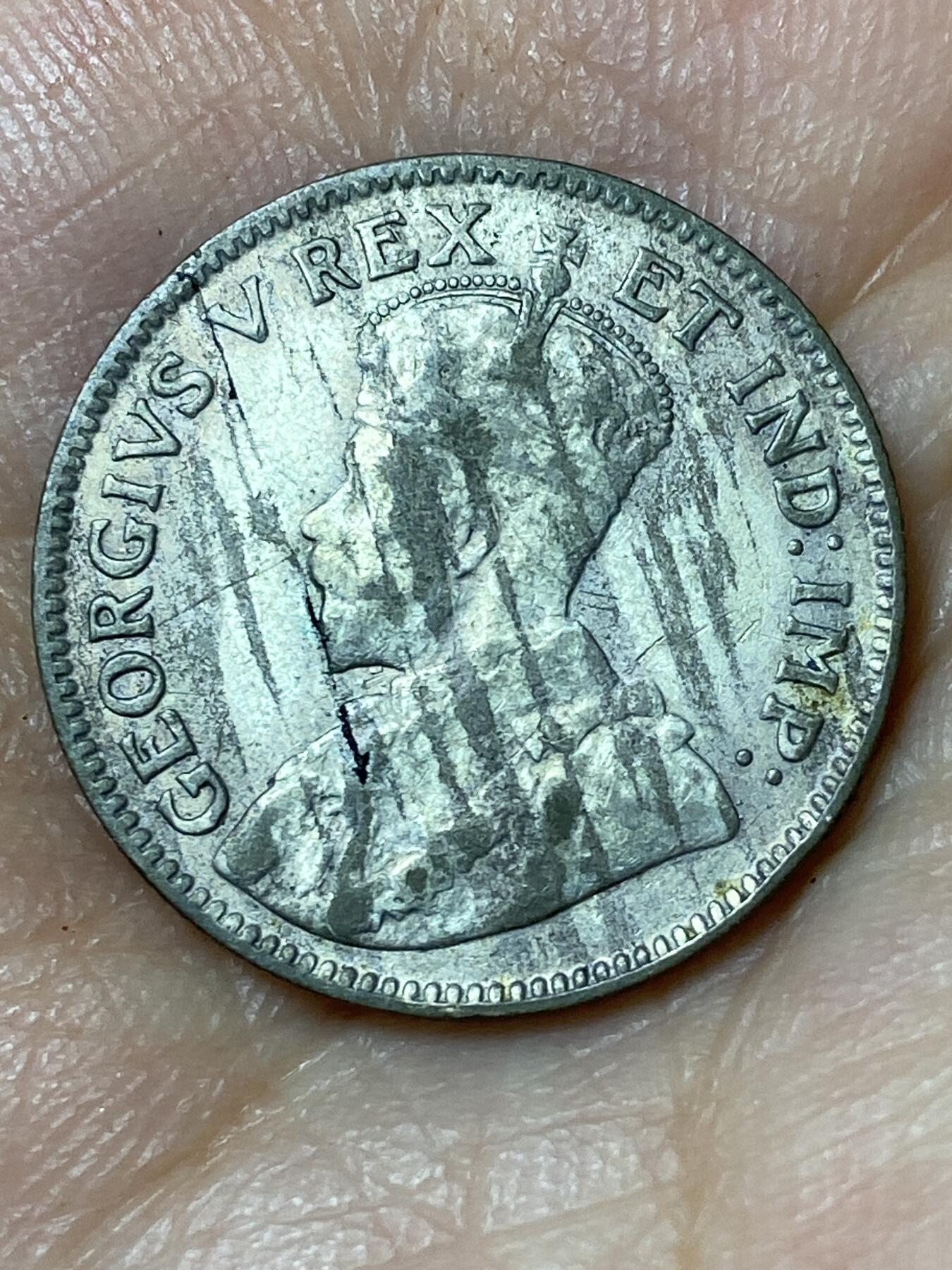 2026年第三十场(总第一百九十九场）英国一线回流散币特拍第二场(免佣金) 英属东非1921年50分银币(乔治五世第二版，500银)