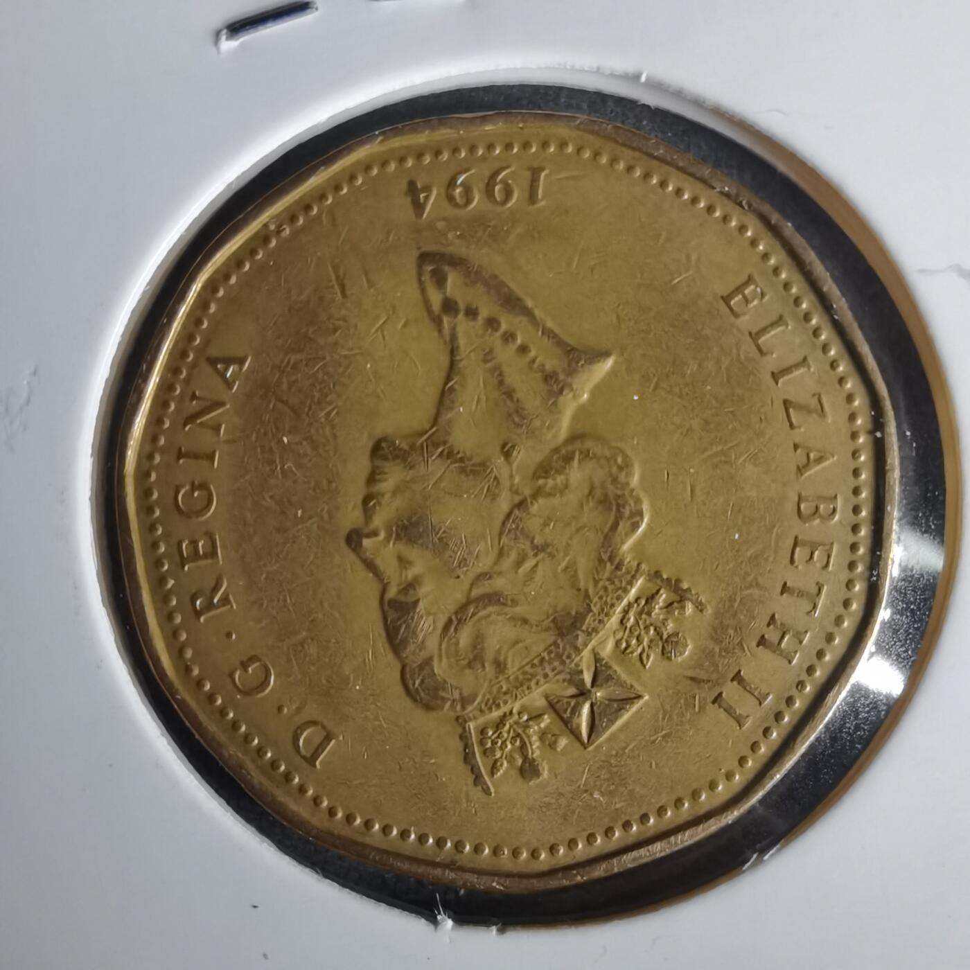 沼泽如烟--第1001场 加拿大1994年一元