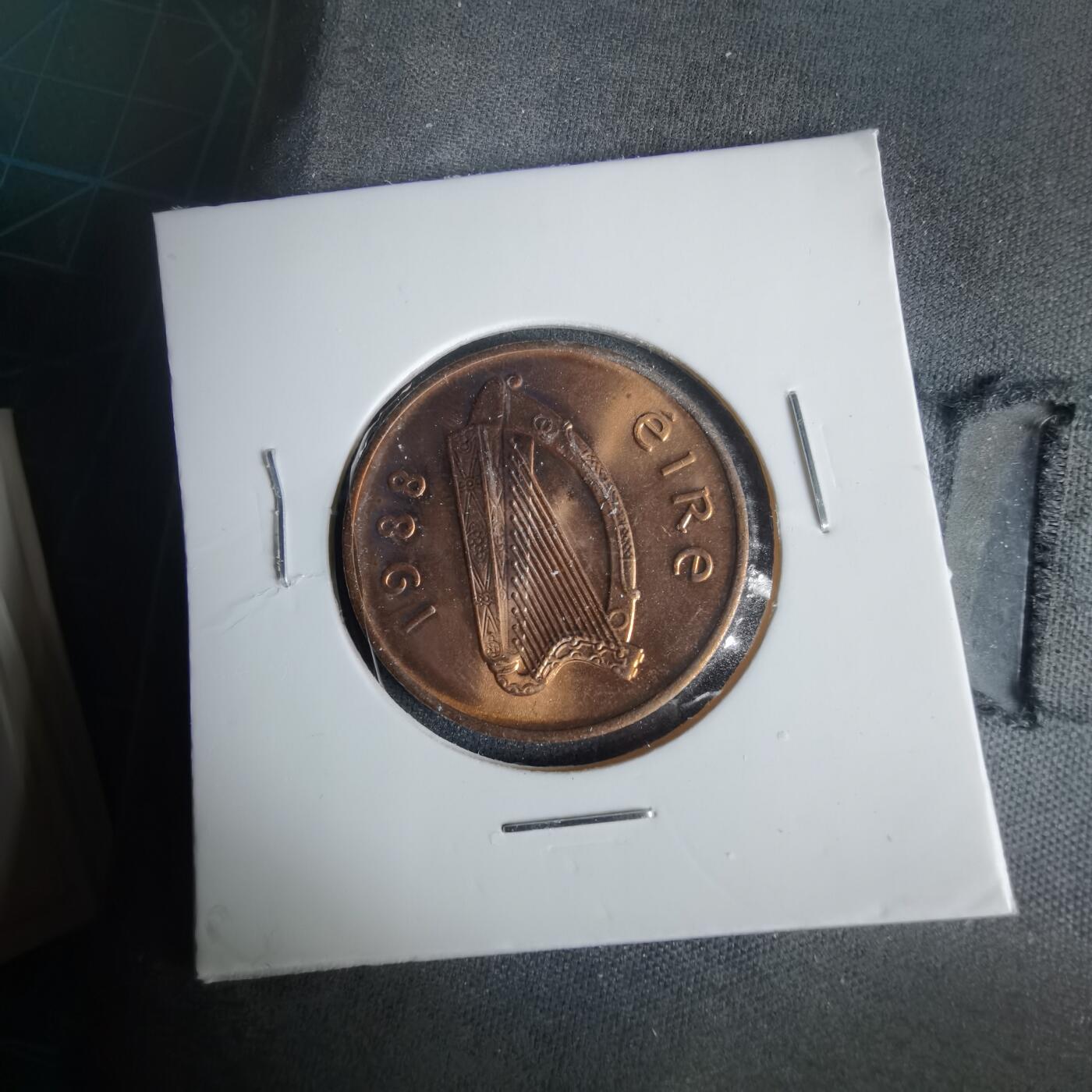 沼泽如烟--第1001场 爱尔兰1988年2便士