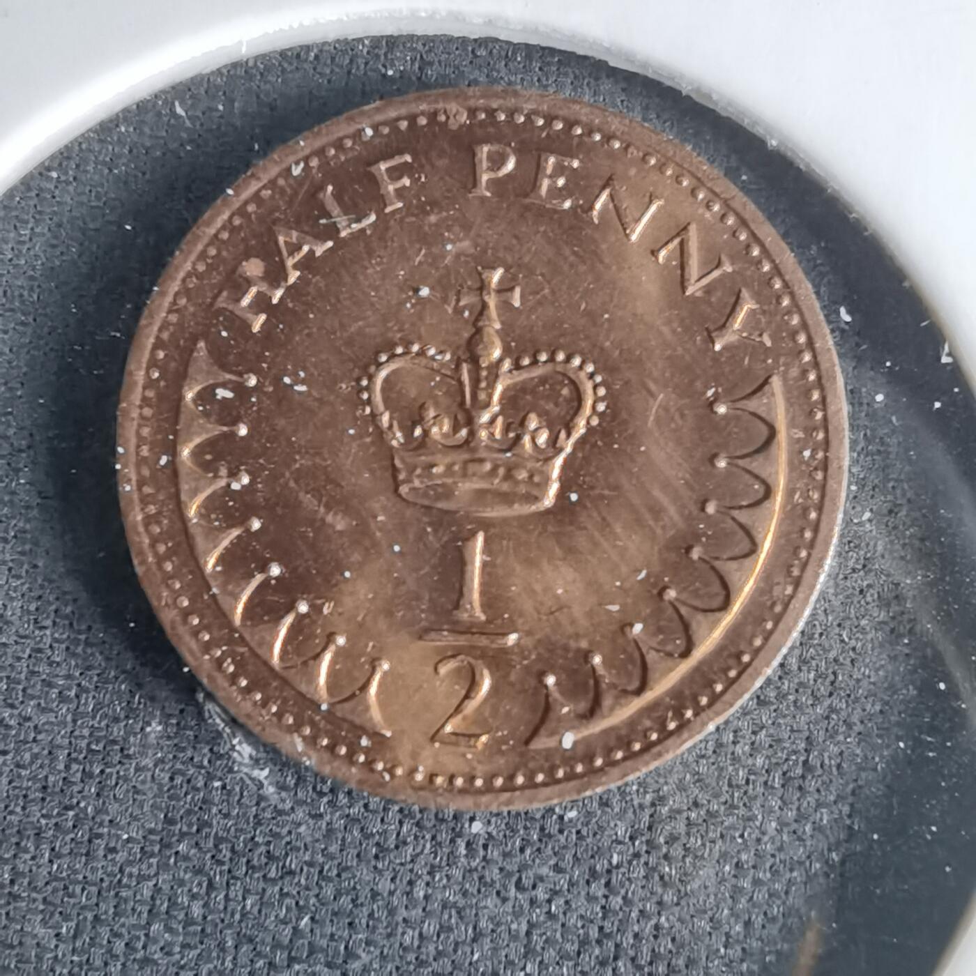 沼泽如烟--第1001场 英国1983年半便士