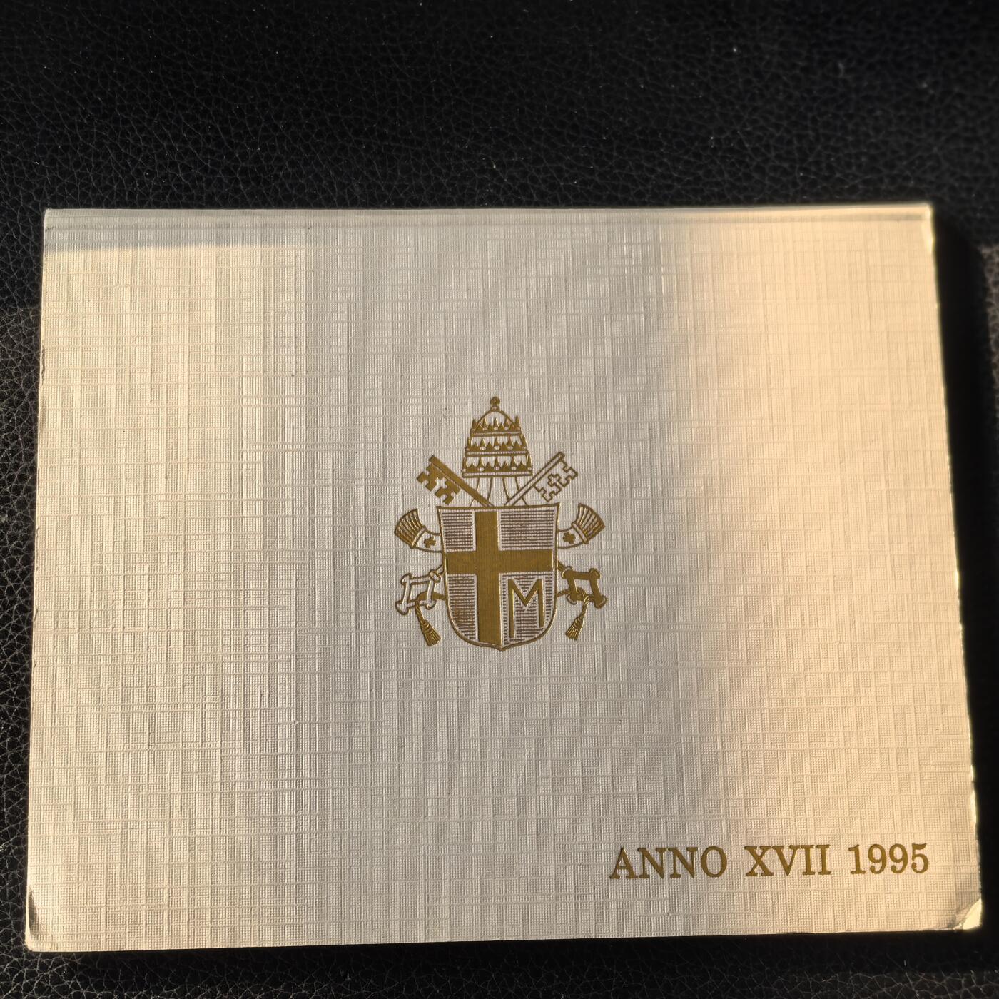 道一币馆币章第一百六十六场 原包装 梵蒂冈1996年套币7枚 含1000里拉银币