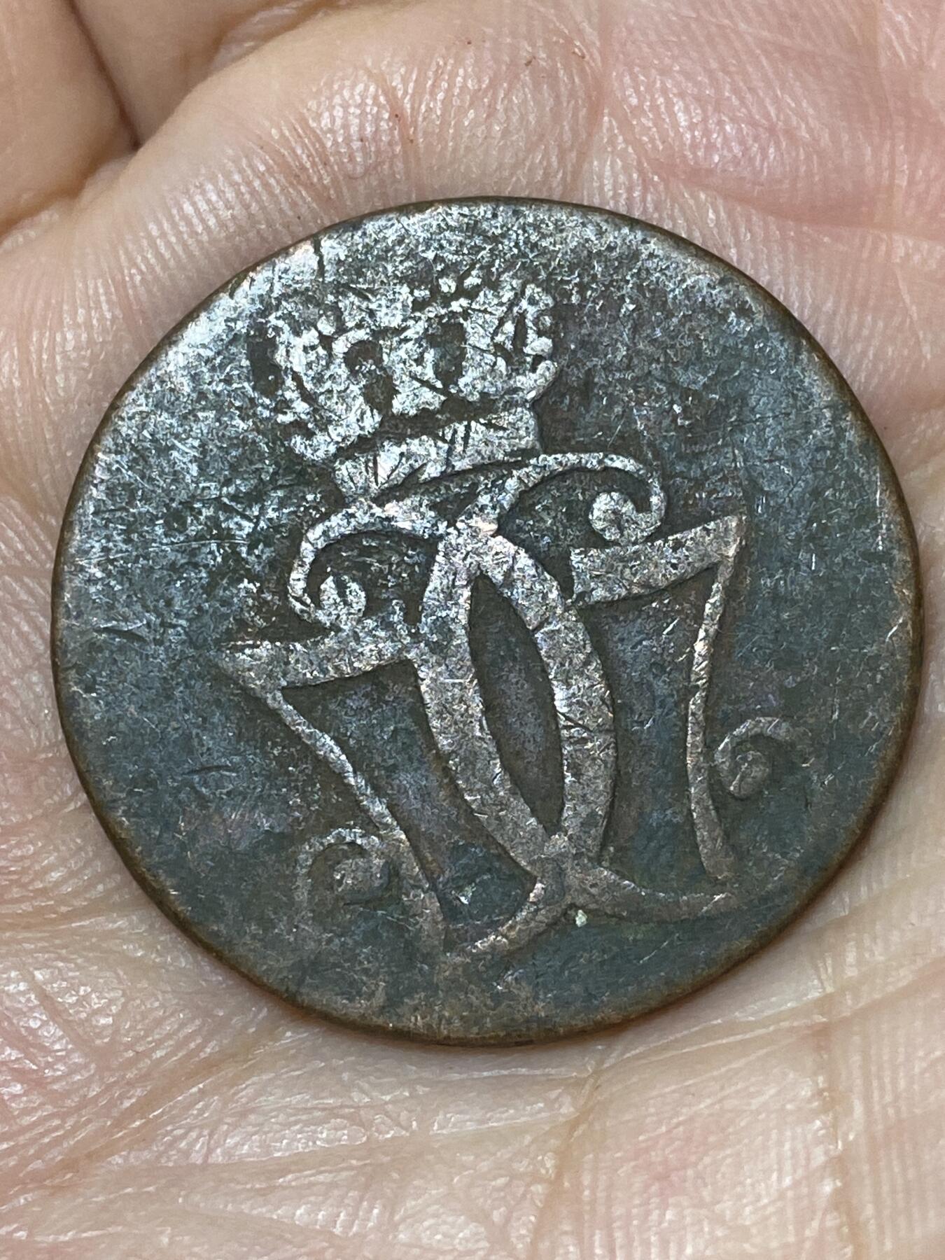 2026年第三十场(总第一百九十九场）英国一线回流散币特拍第二场(免佣金) 稀少古币–丹麦🇩🇰1771单年份1斯基林(克里斯蒂安七世时期)