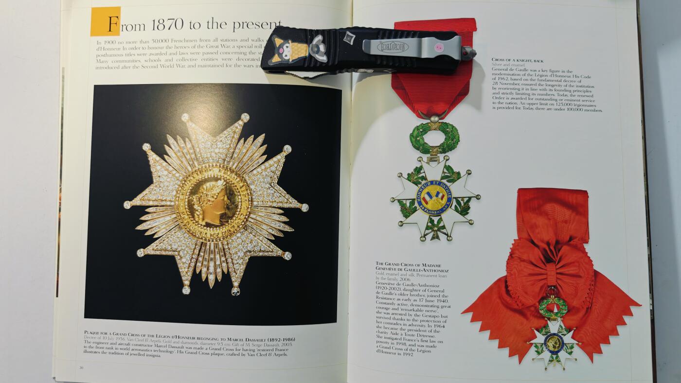 东亚勋章徽章主题拍卖8（120件） 劳力士赞助的法国荣军博物馆科普书籍