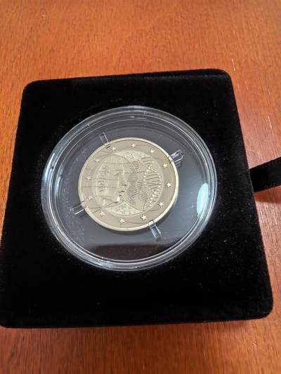 长老汇马年精选第二场拍卖 - 2020法国医学研究2欧元精制双色币，盒证全，1万枚