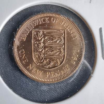 沼泽如烟--第1001场 - 泽西1971年1便士