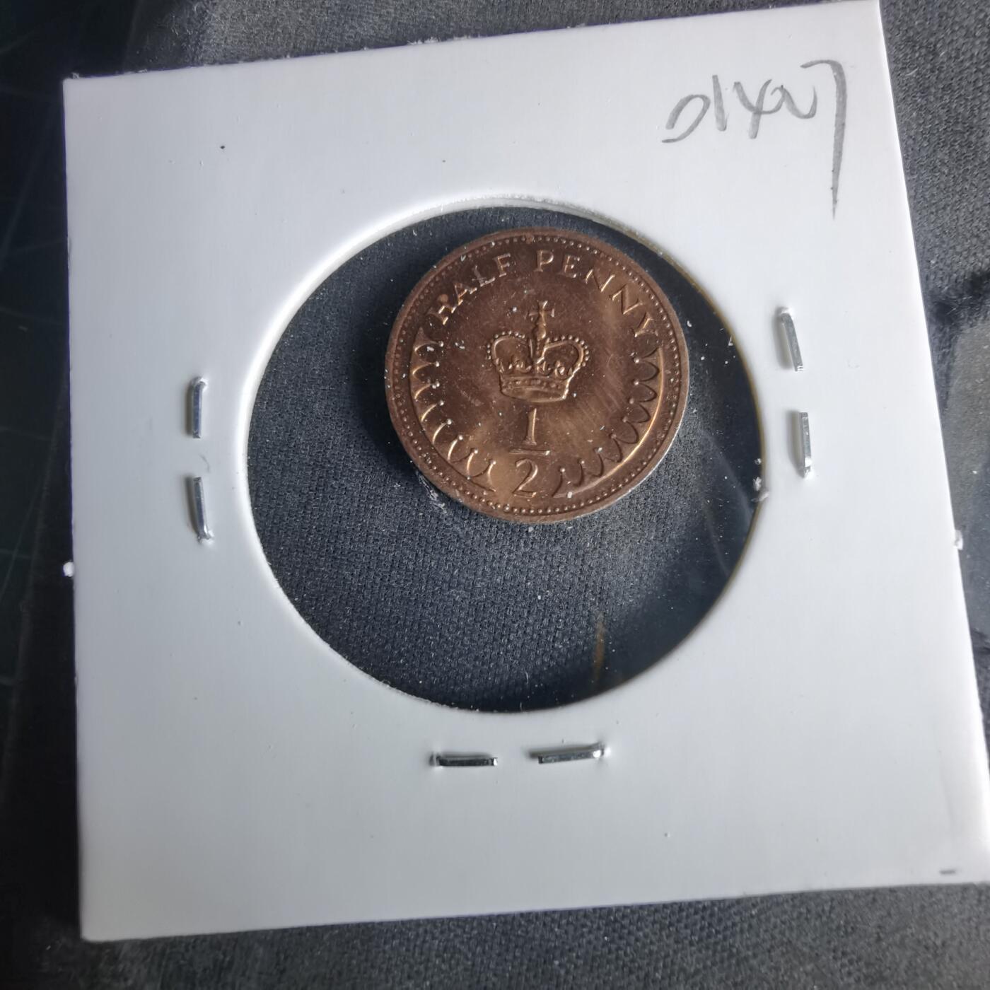 沼泽如烟--第1001场 英国1983年半便士