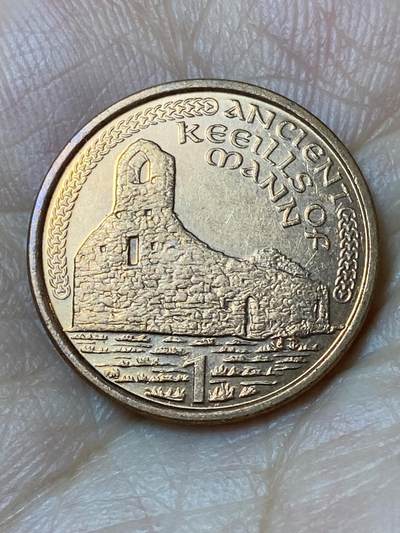 2026年第三十场(总第一百九十九场）英国一线回流散币特拍第二场(免佣金) - 英属马恩岛🇮🇲2003年1便士(伊丽莎白二世老年第二套)