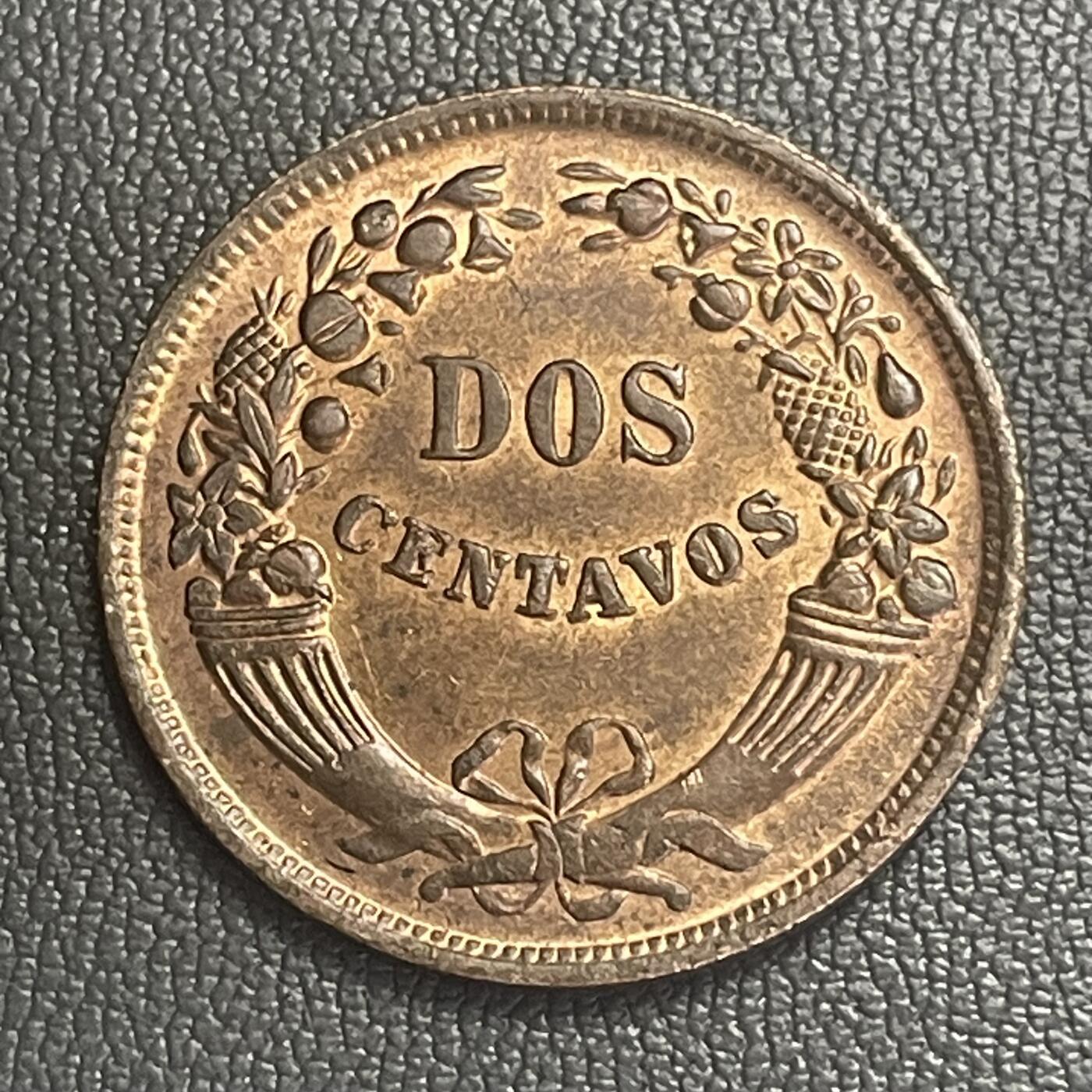 回流0218 新春快乐，马年大吉！ 秘鲁1948年2分铜币 