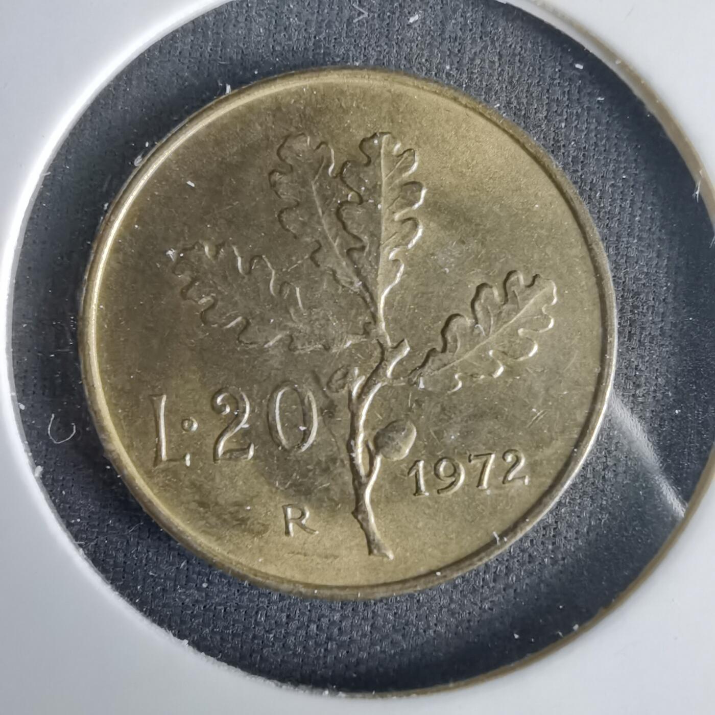 沼泽如烟--第1001场 意大利1972年20里拉