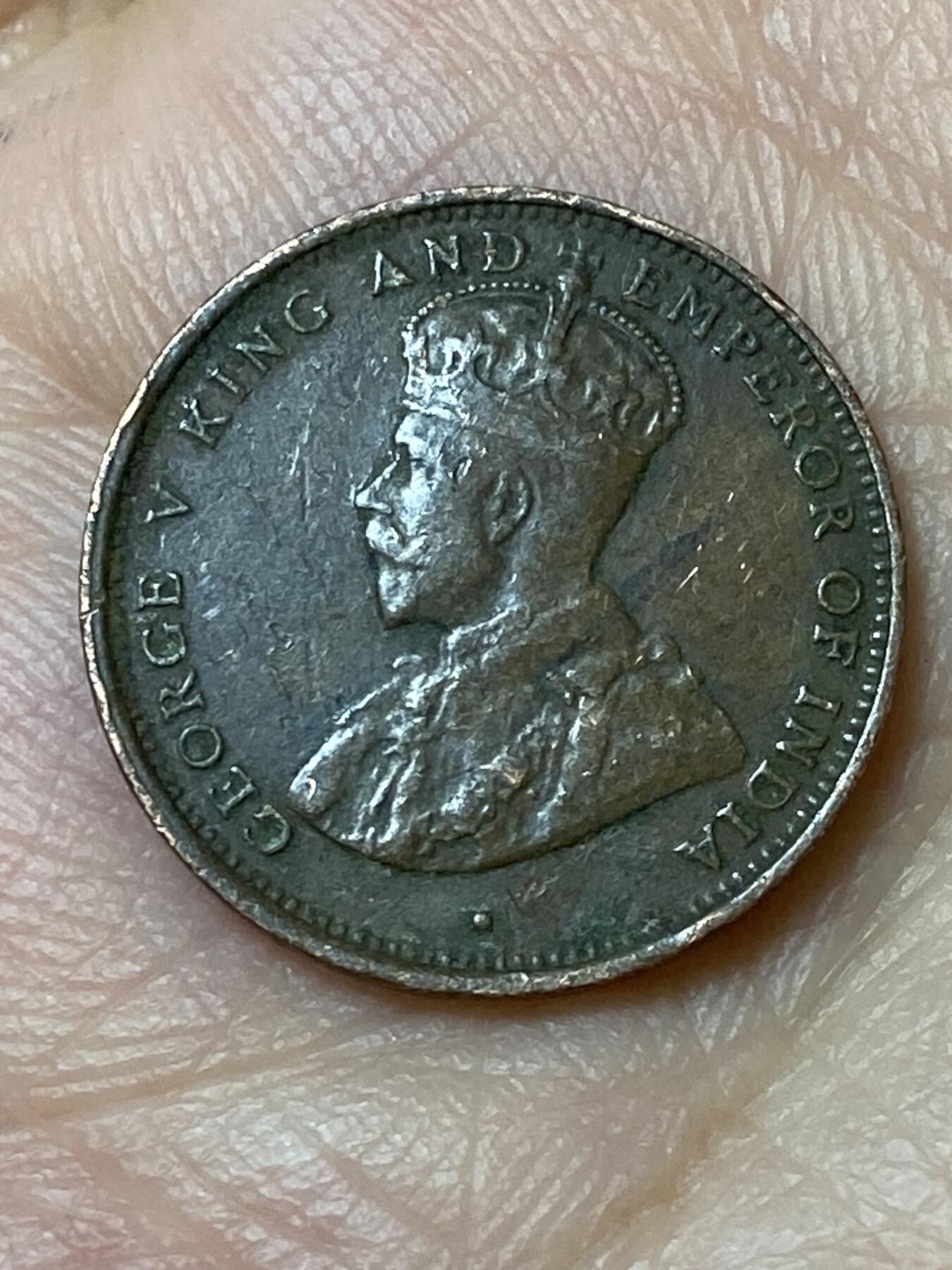 2026年第三十场(总第一百九十九场）英国一线回流散币特拍第二场(免佣金) 英属锡兰1926年1/2分(乔治五世时期)