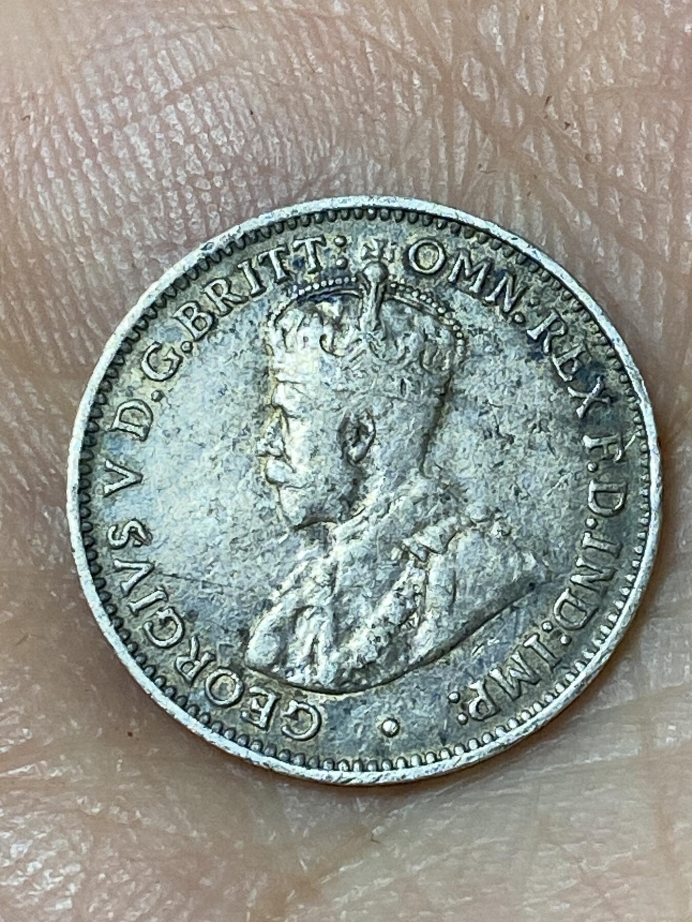 2026年第三十场(总第一百九十九场）英国一线回流散币特拍第二场(免佣金) 澳大利亚🇦🇺1912年3便士银币(乔治五世时期，925高银)