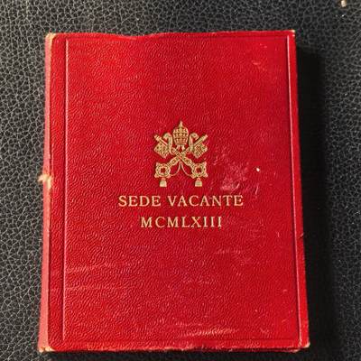 道一币馆币章第一百六十六场 - 原包装 梵蒂冈1978年教皇缺位500里拉纪念银币