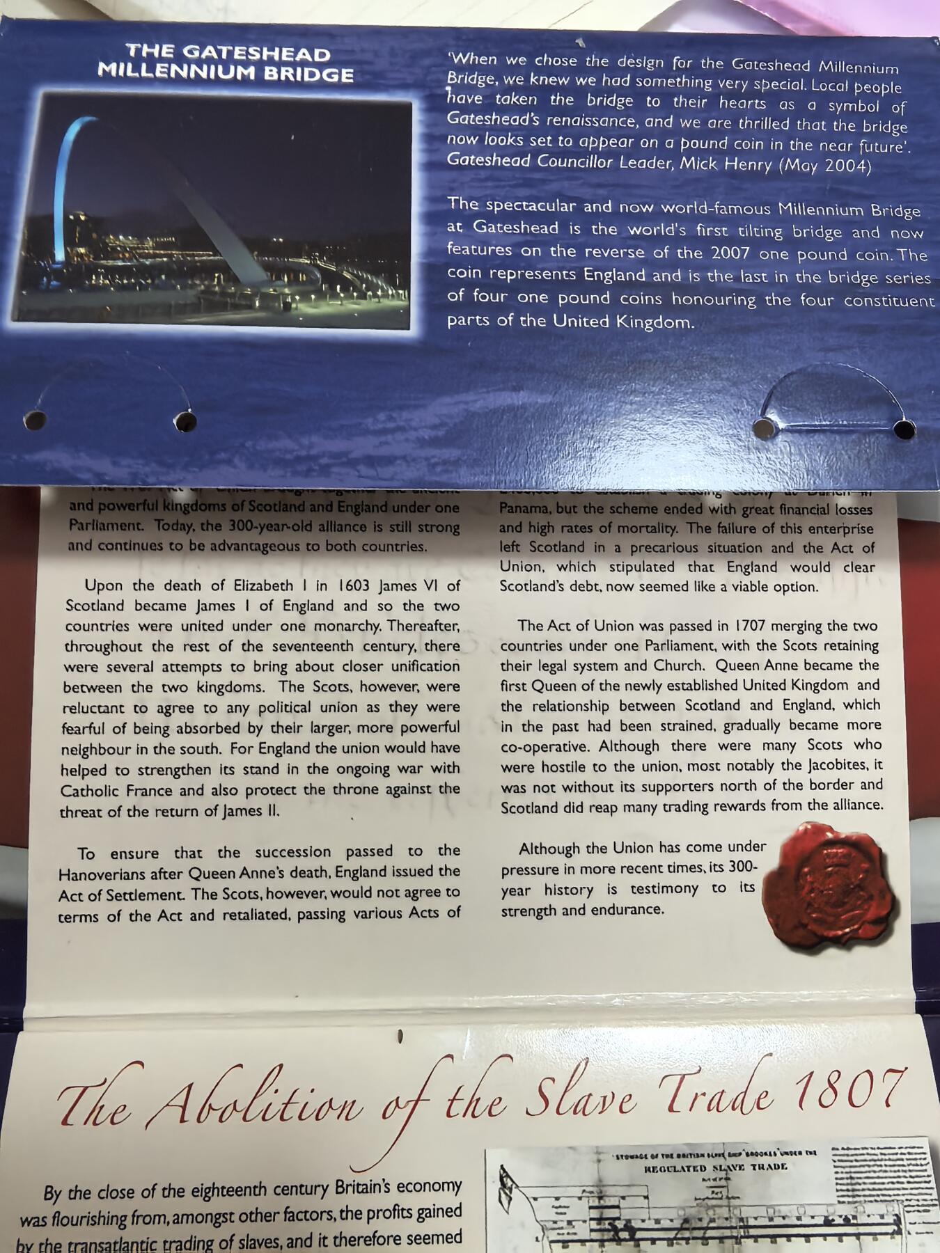 长老汇马年精选第二场拍卖 2007英国9枚套币，卡装