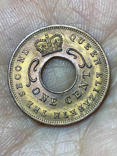 2026年第三十场(总第一百九十九场）英国一线回流散币新春特拍第二场(免佣金) - 金光好品–英属东非1959年1分(伊丽莎白二世时期，KN标金斯诺顿厂造)