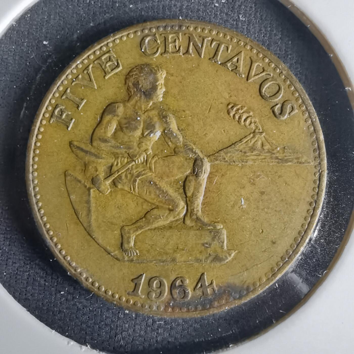 沼泽如烟--第1001场 菲律宾1964年五分