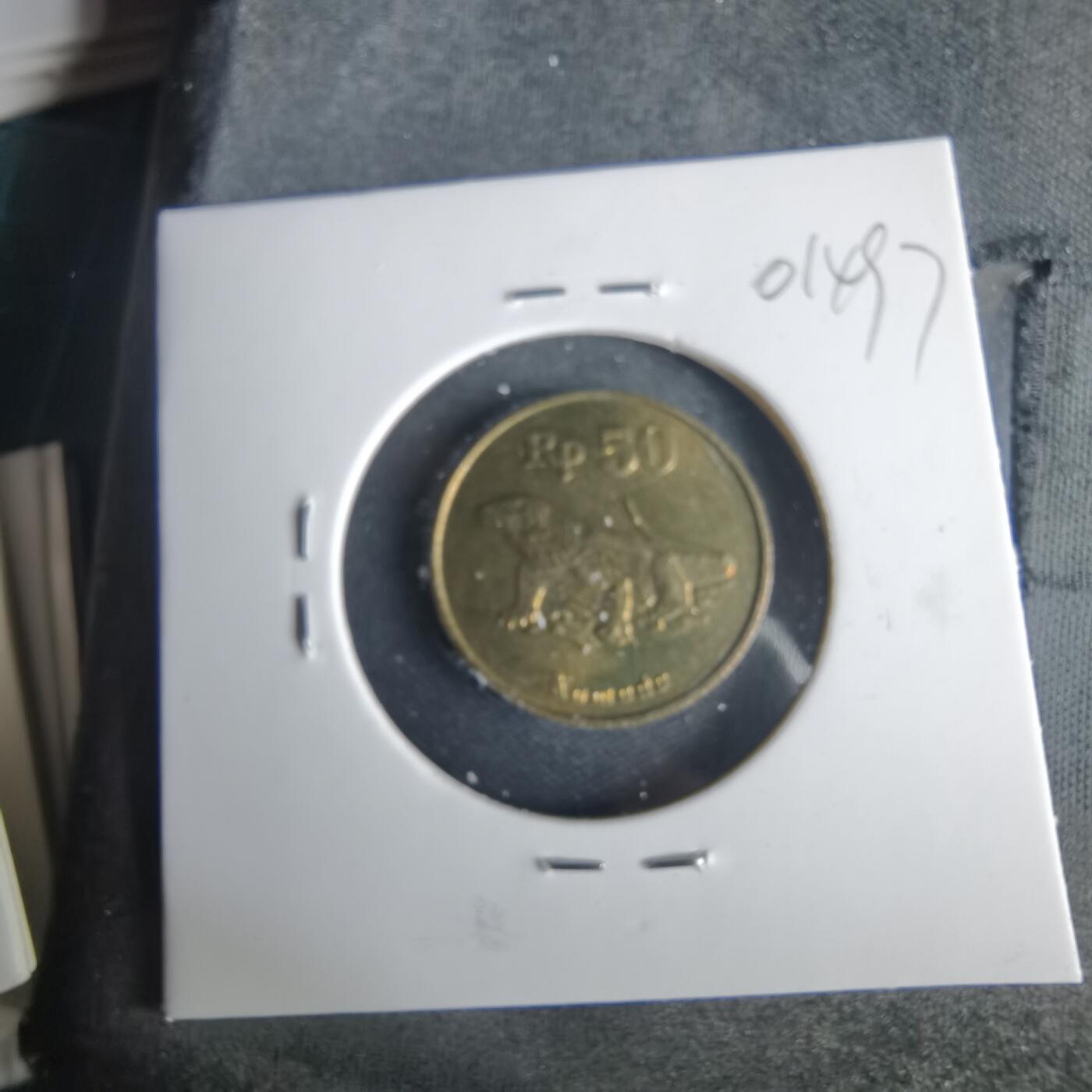 沼泽如烟--第1001场 印度尼西亚1994年50卢比