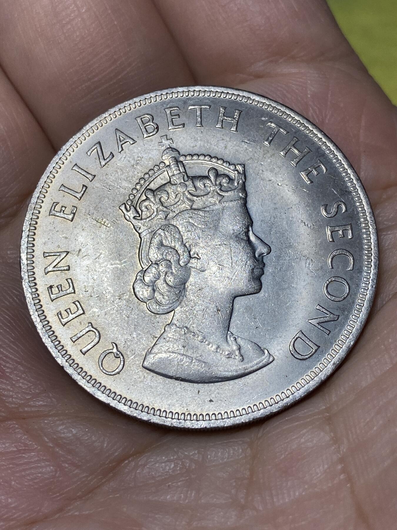 2026年第三十场(总第一百九十九场）英国一线回流散币特拍第二场(免佣金) 英属泽西岛🇯🇪1966年5先令克朗型大币(诺曼征服900周年纪念币)