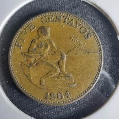 沼泽如烟--第1001场 - 菲律宾1964年五分