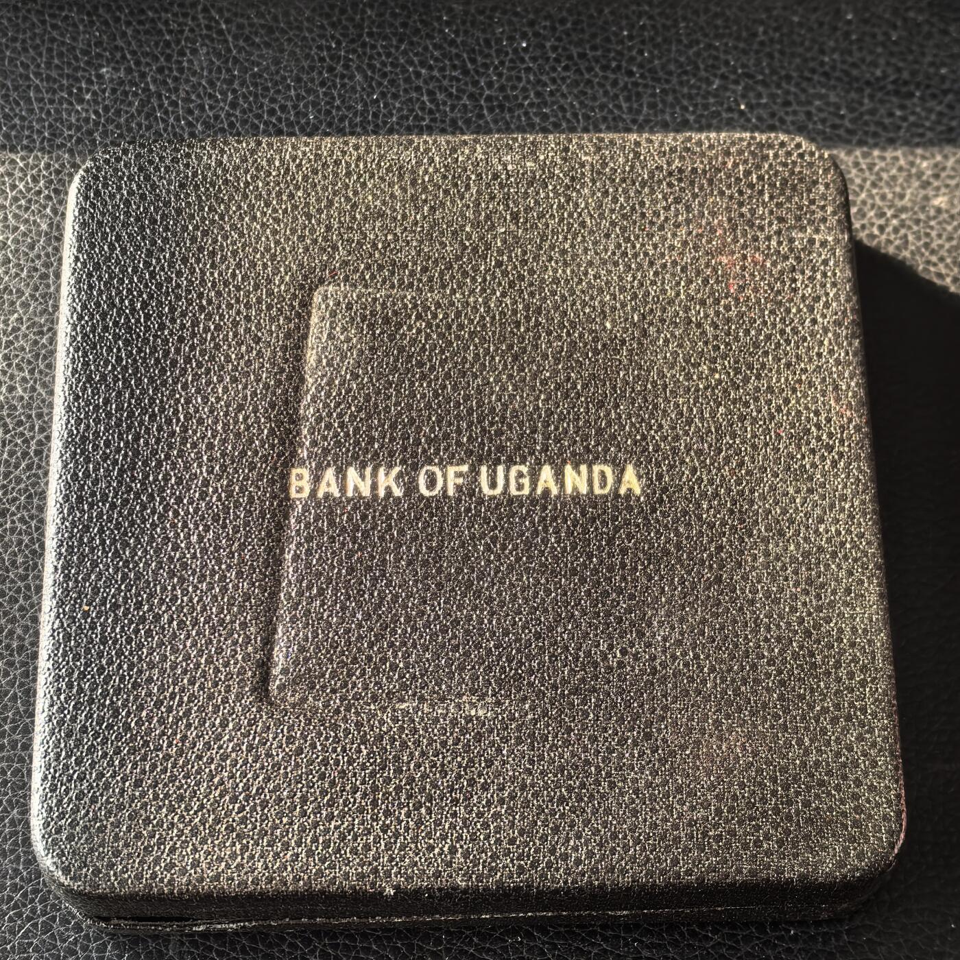 道一币馆币章第一百六十六场 原盒封 乌干达1966年套币六枚 塑料袋有氧化，币还好