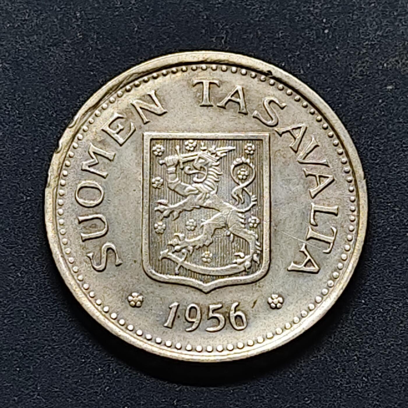 【全场包邮】纯粹捡漏拍504场-更新中 芬兰1960年100马克银币【24毫米5.2克50%】