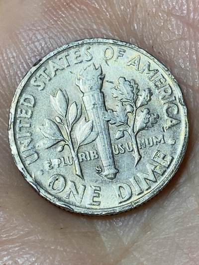 2026年第三十场(总第一百九十九场）英国一线回流散币新春特拍第二场(免佣金) - 美国🇺🇸1947年1角银币(罗斯福1角第一版，S标旧金山造，900高银)