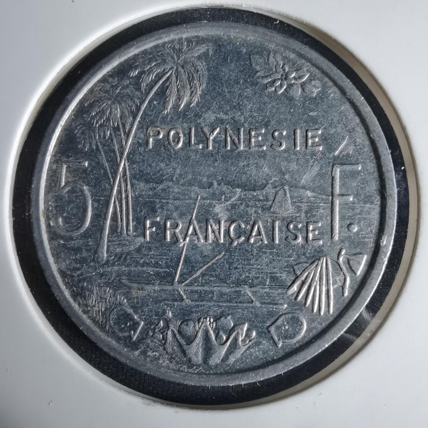 沼泽如烟--第1001场 法属波利尼西亚1983年5法郎