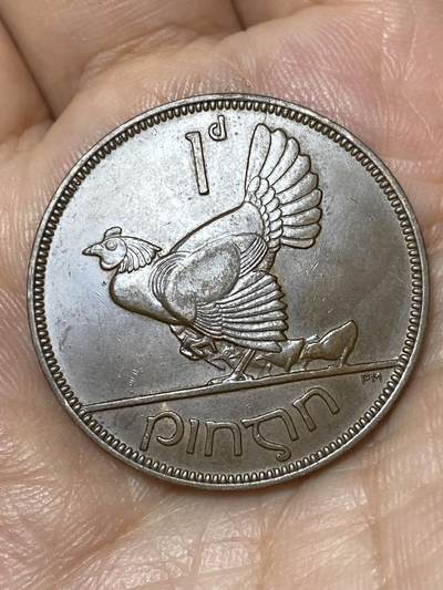 2026年第三十场(总第一百九十九场）英国一线回流散币新春特拍第二场(免佣金) - 好品–爱尔兰1937年1便士(英辖自由邦时期)